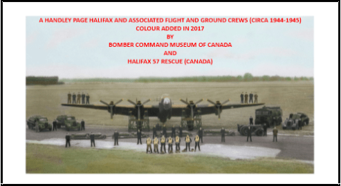 Halifax and her crews - colour