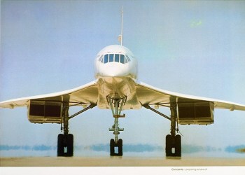 Concorde - British-French Supersonic Transport Public Domain NARA photo 17426586 via Wikimedia