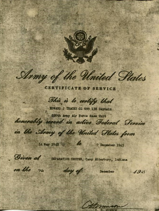 Army of the United Satates Discharge