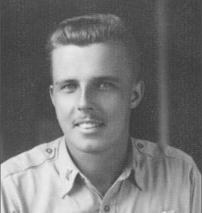 Ed Tracey as USAAF 2nd Lieutenant