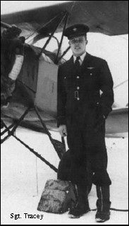 Ed Tracey beside Fleet Finch - Photo courtesy of Tim Tracey