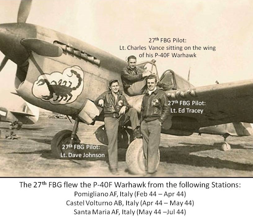 P-40F &amp; Ed &amp; mates